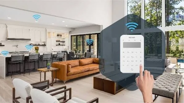 Panel de alarma de intrusión