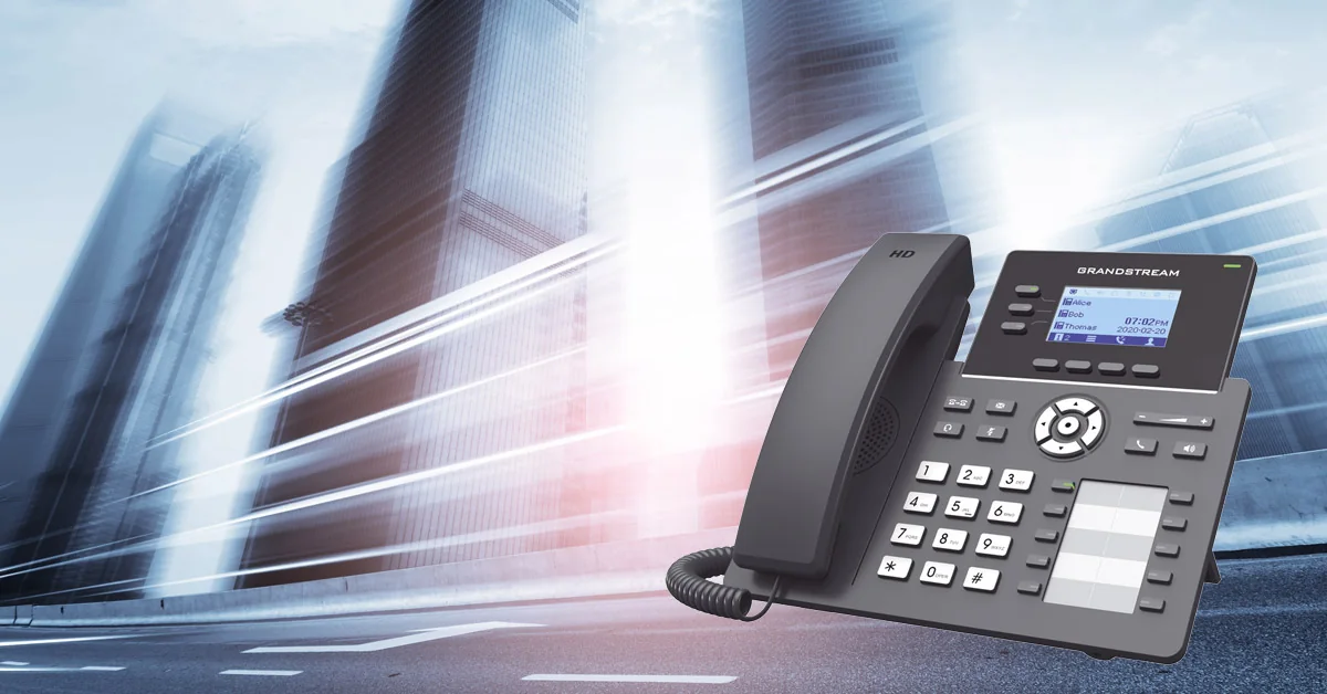 Teléfono IP de escritorio empresarial