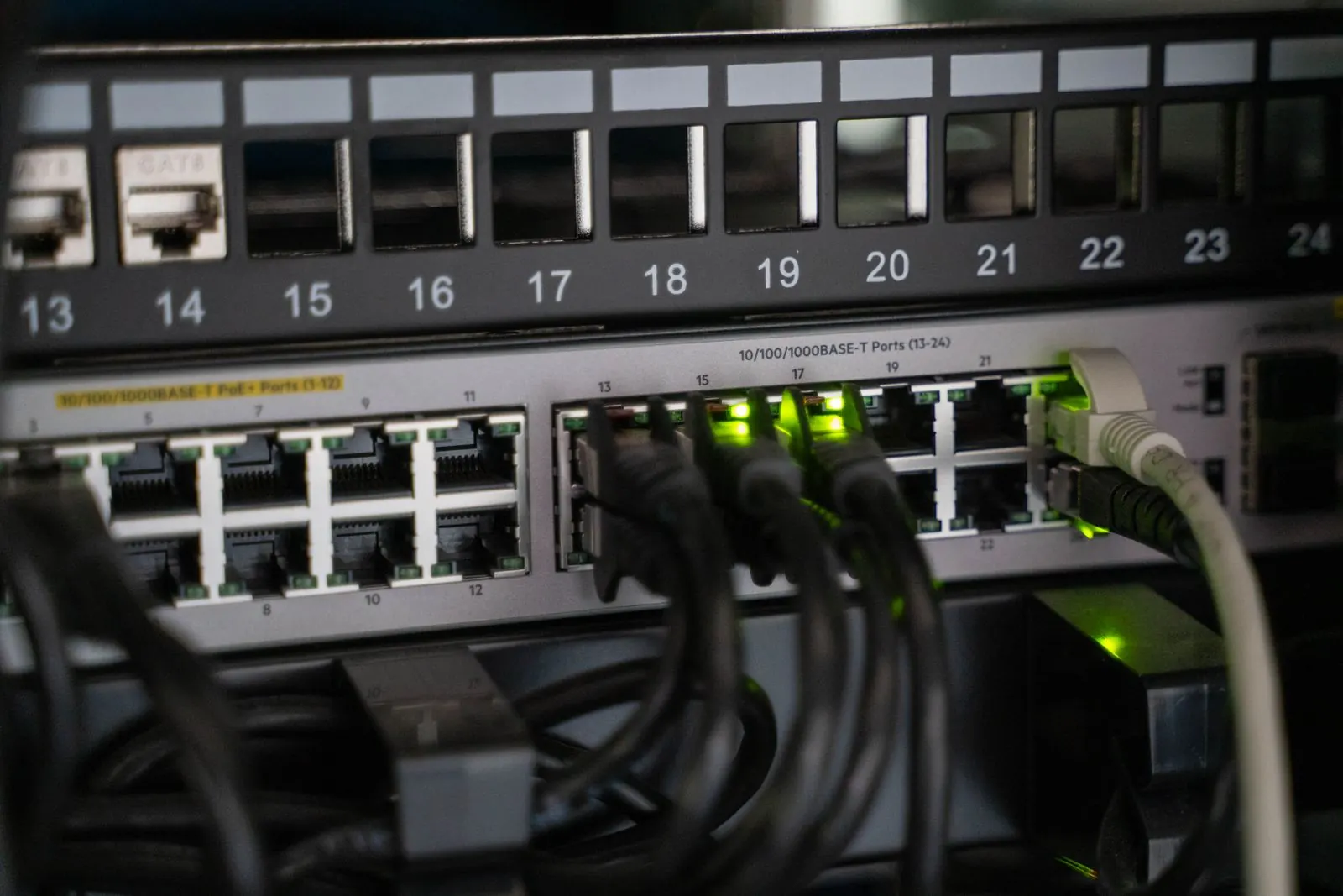 Switch administrable de red empresarial